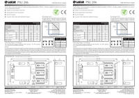 Thumbnail of document PSU 206 Data Sheet 9891